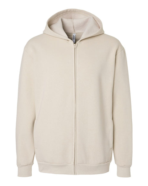 Meridian Early Childhood Fall 2025 Unisex ReFlex Fleece Full-Zip Hoodie Sweatshirt - bone