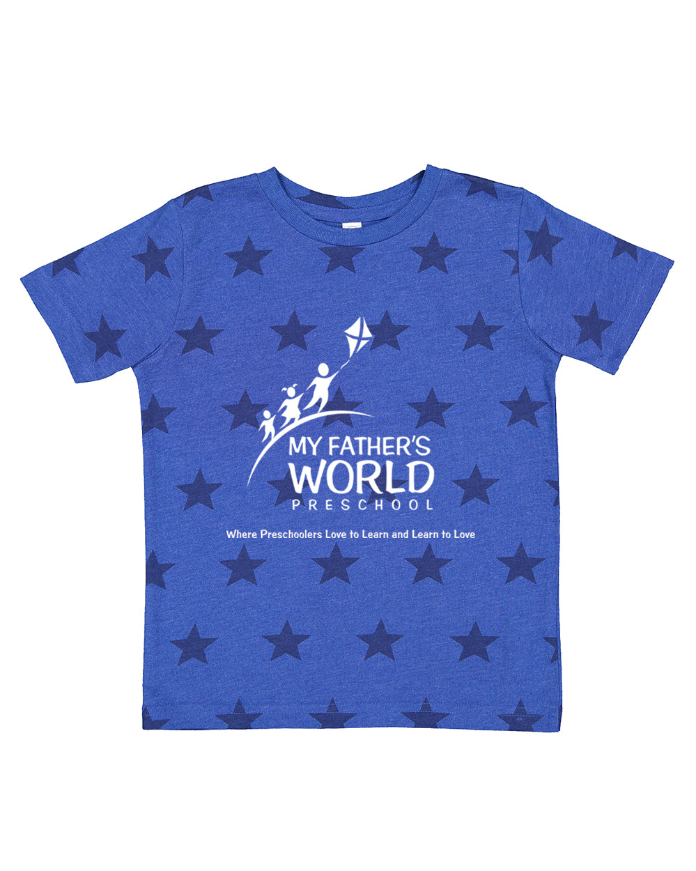 MFW Fall 2023 Star Print Tee - royal